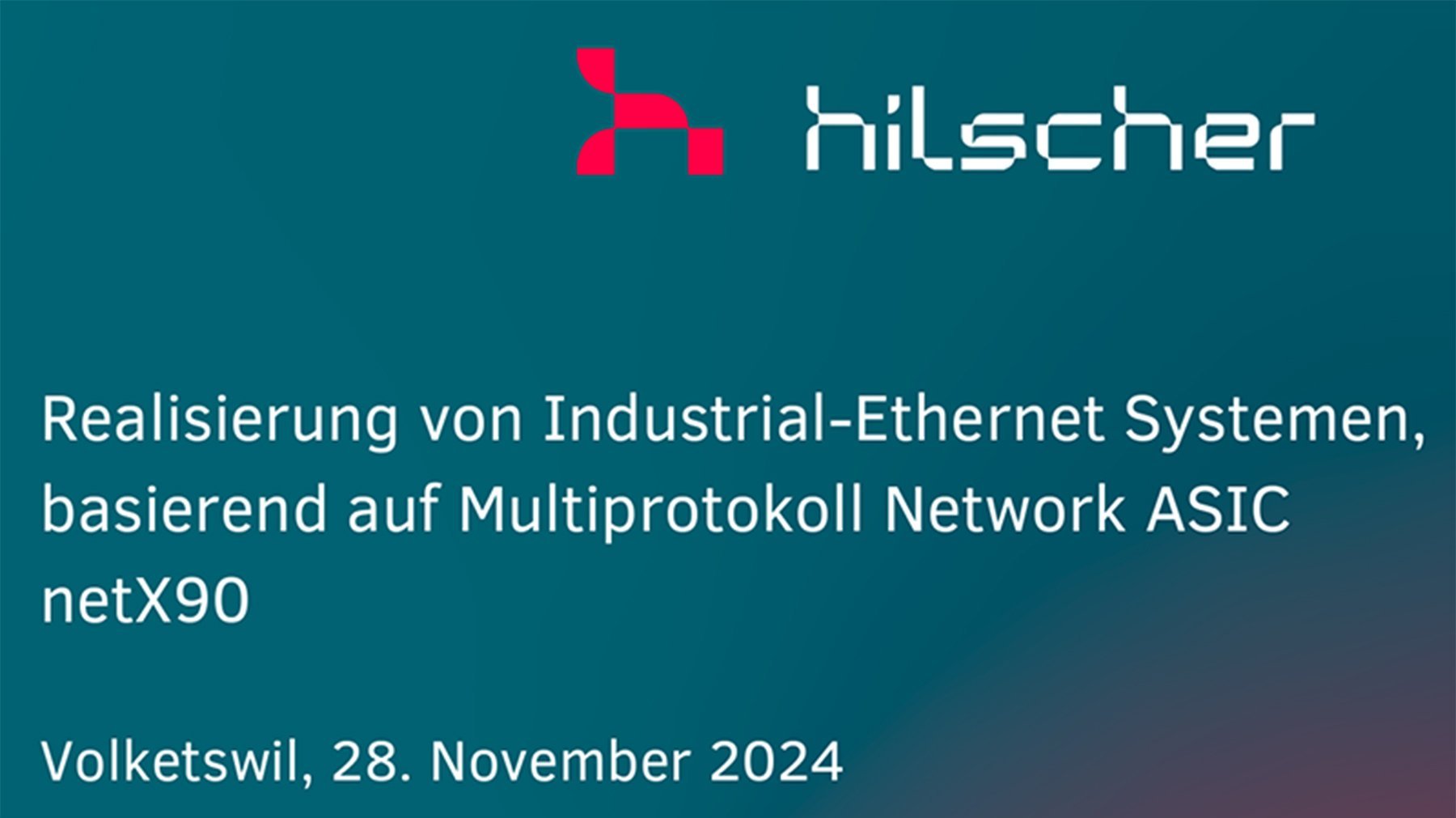 Realization of Industrial Ethernet systems based on multiprotocol network ASIC netX90