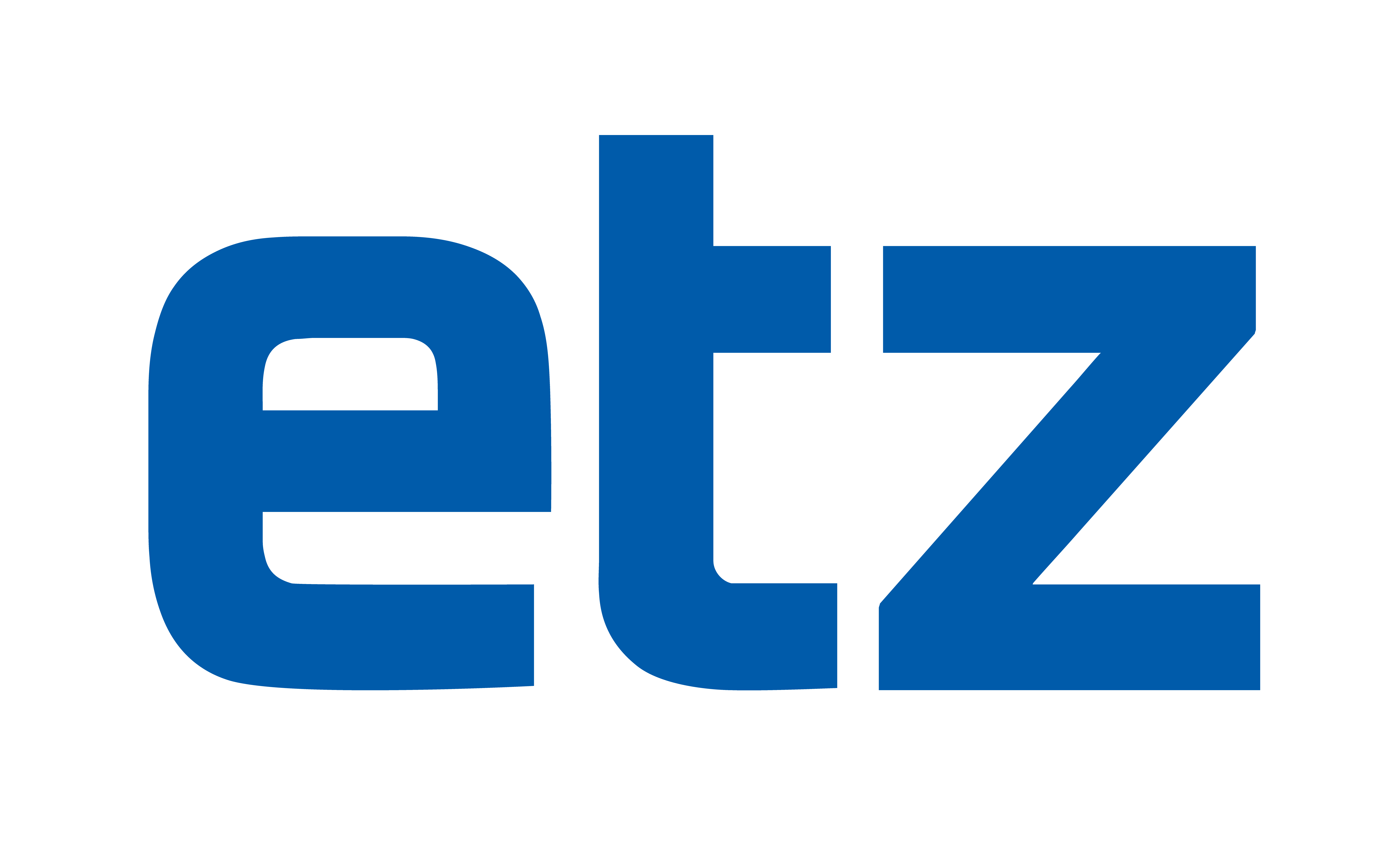 "etz" written in large blue letters on white background.